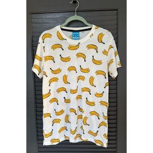 “Plain Plain” Men’s Banana Graphic Tee Shirt - Large